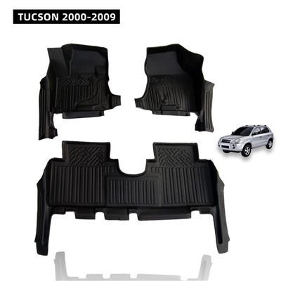 Tapis de sol de voiture TPE imperméable de haute qualité, ensemble complet de tapis antidérapants pour véhicules, accessoires de voiture